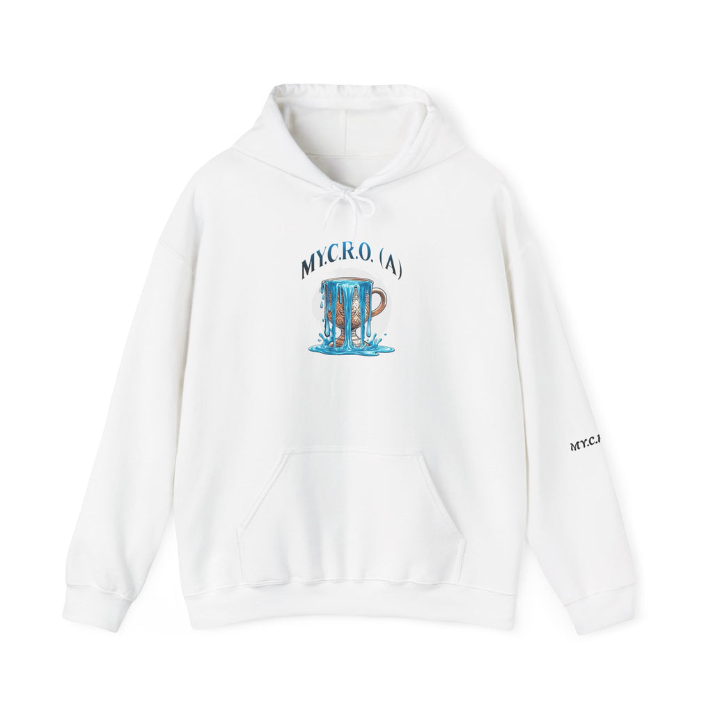 MY.C.R.O. (A) “Overflow” Signature Hoodie – Blue Drip